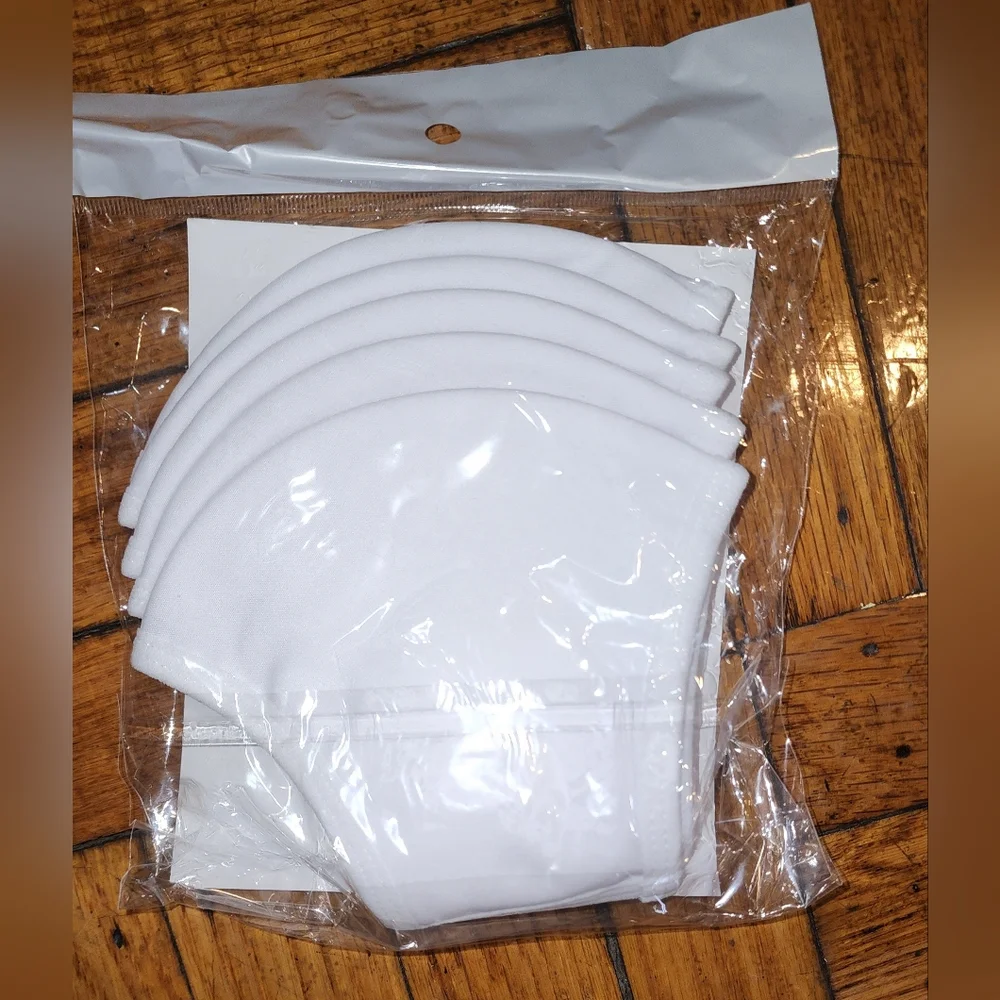 Face masks.